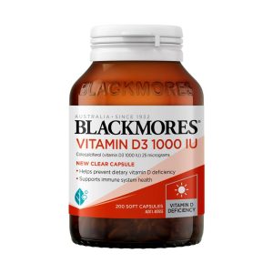 Blackmores Vitamin D3 1000IU 200 Viên