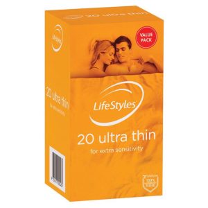 Bao cao su LifeStyles siêu mỏng 20 cái