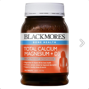 Blackmores Total Calcium and Magnesium + D3 200 viên