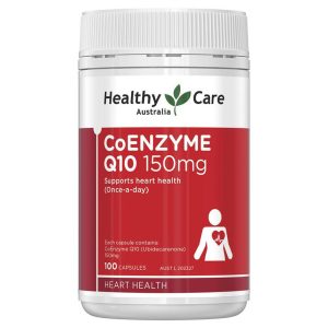 Viên bổ tim Coenzyme Q10 150mg Healthy Care Úc 100 viên