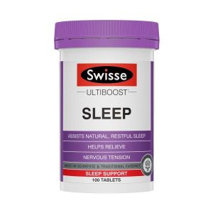 Viên uống hỗ trợ ngủ ngon Swisse Sleep 100 viên Úc