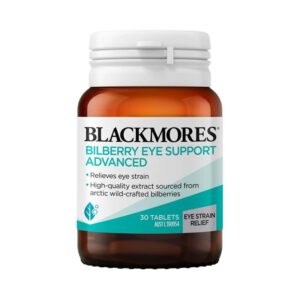Viên uống bổ mắt Blackmores Bilberry Eye Support Advanced 30 viên