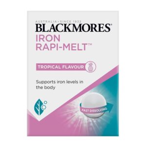 Viên uống bổ sung sắt Blackmores Iron Rapi-Melt 90 viên